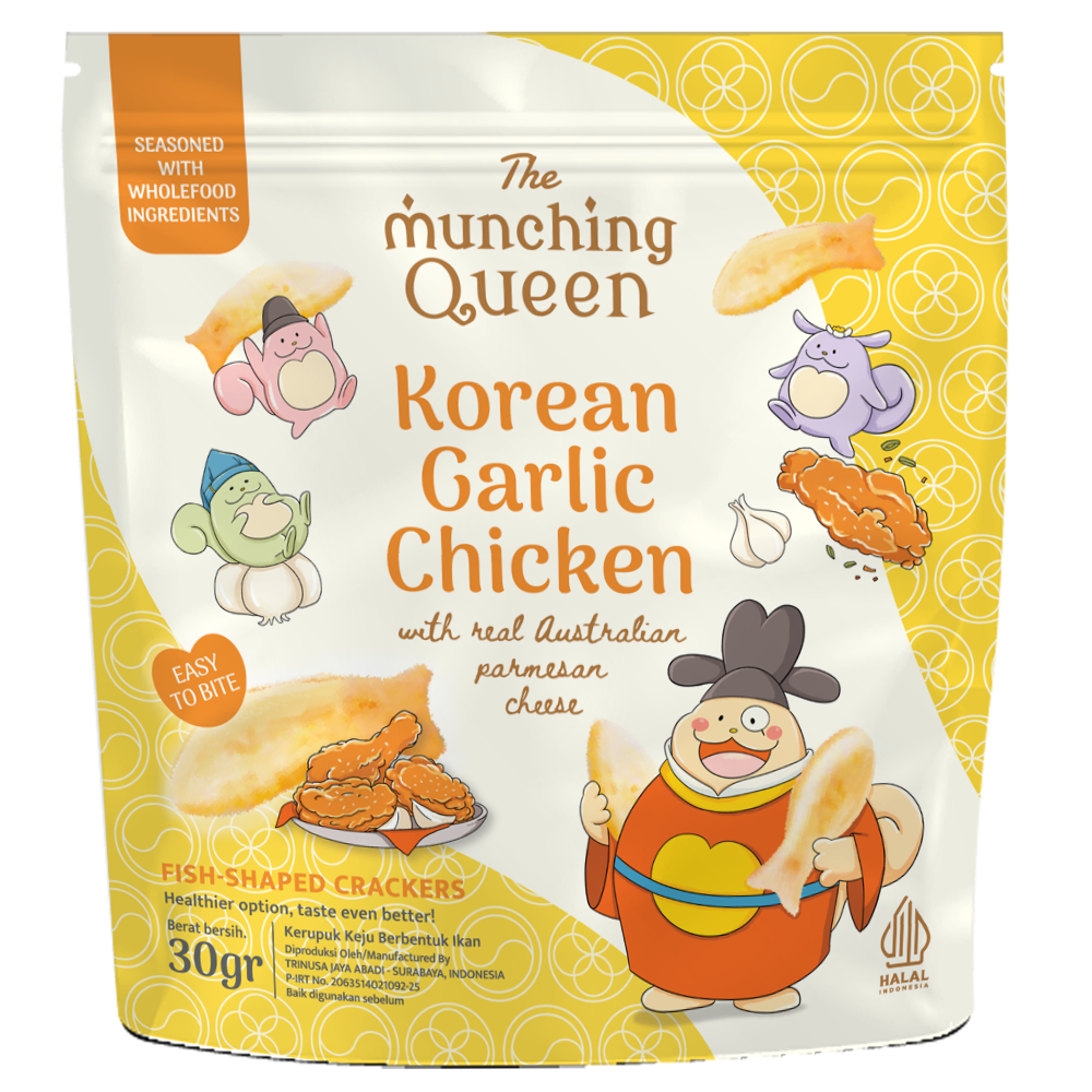 Korean Garlic Chicken snack package