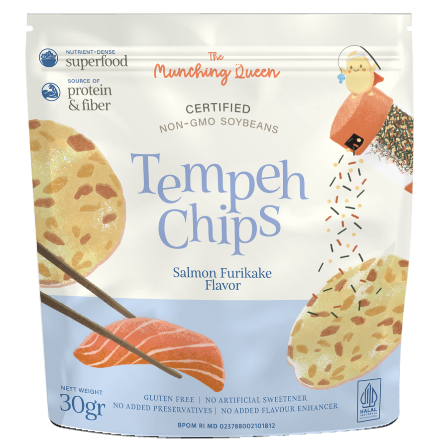 Salmon Furikake snack package